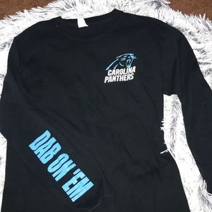 Carolina Panther Long sleeve tee
